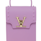 silicone bag, bag, mini bag, mini purse, purple purse, crossbody,