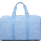 blue bag, duffle bag, large bag,