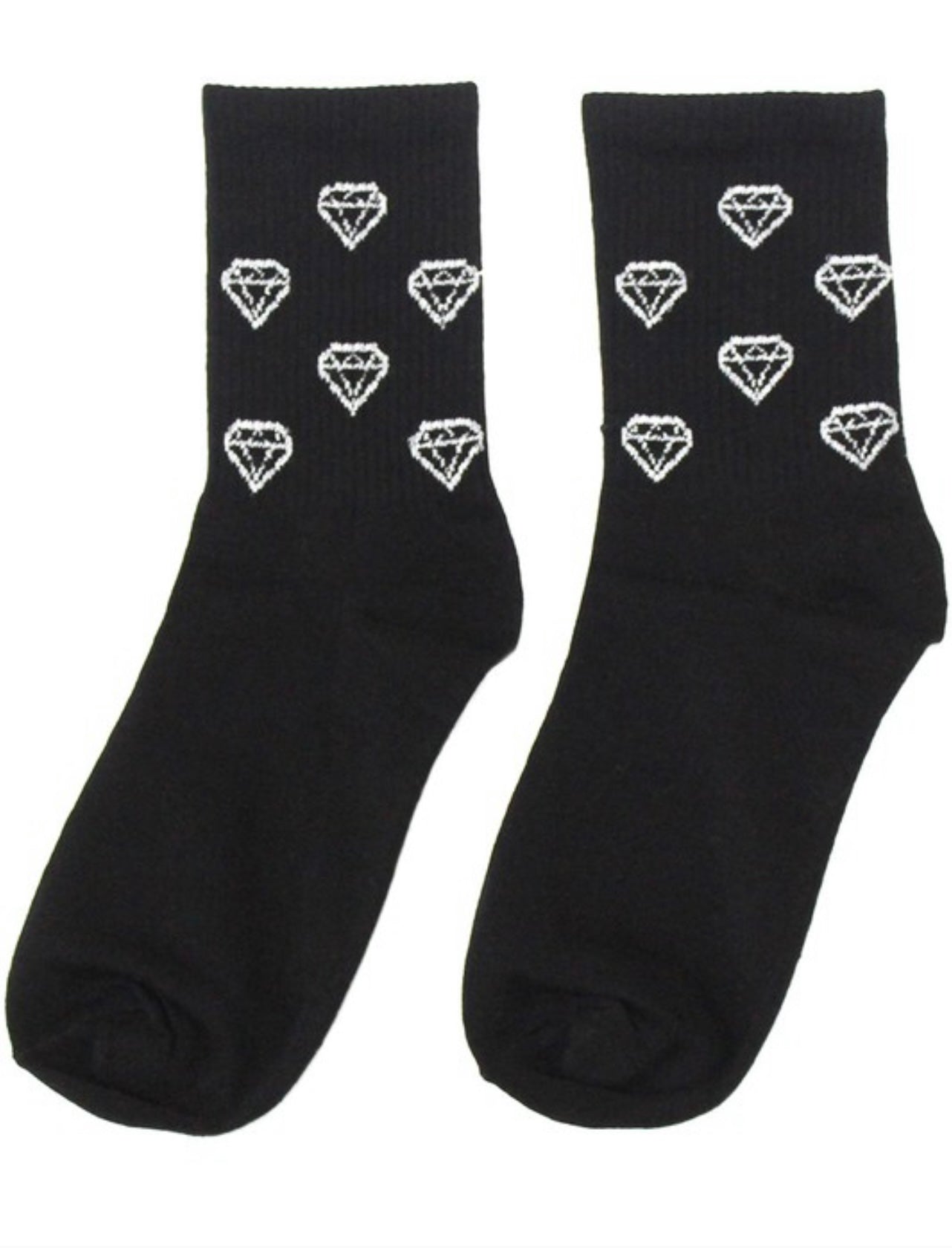 diamond socks ,socks ,black socks,