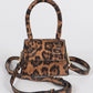 leopard print, leopard, mini bag crossbody bag ,tiny purse, small bag , smalll purse,