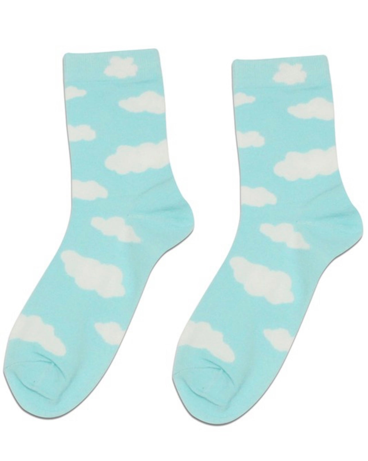 blue socks , cloud socks . cloud , walking on a cloud ,